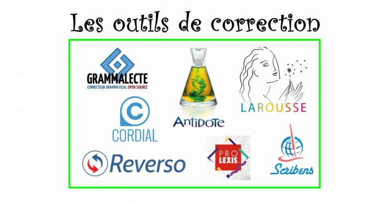 Logos des outils de correction