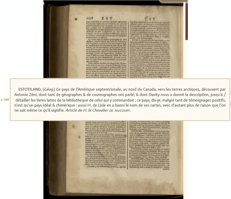 Frisland, Estotiland, Icaria et Drogeo