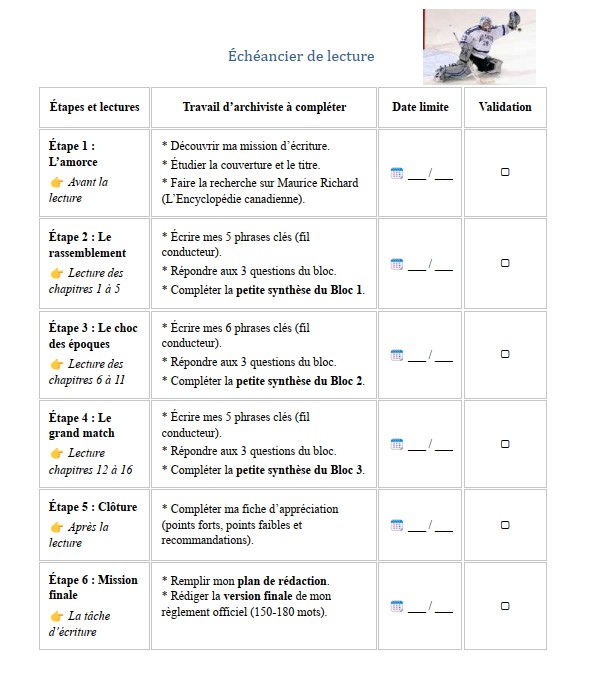 Carnet de lecture et corrigé. Le Match des Étoiles – Image 6