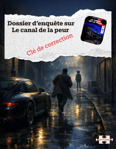 Correction Dossier d’enquête. Le canal de la peur