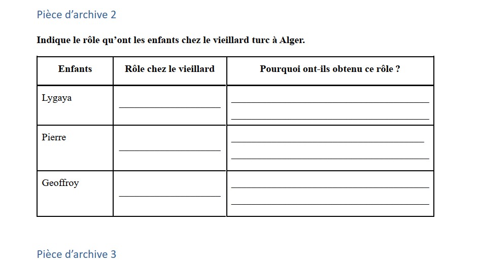 Les archives de Lygaya. Carnet de lecture et son corrigé – Image 4