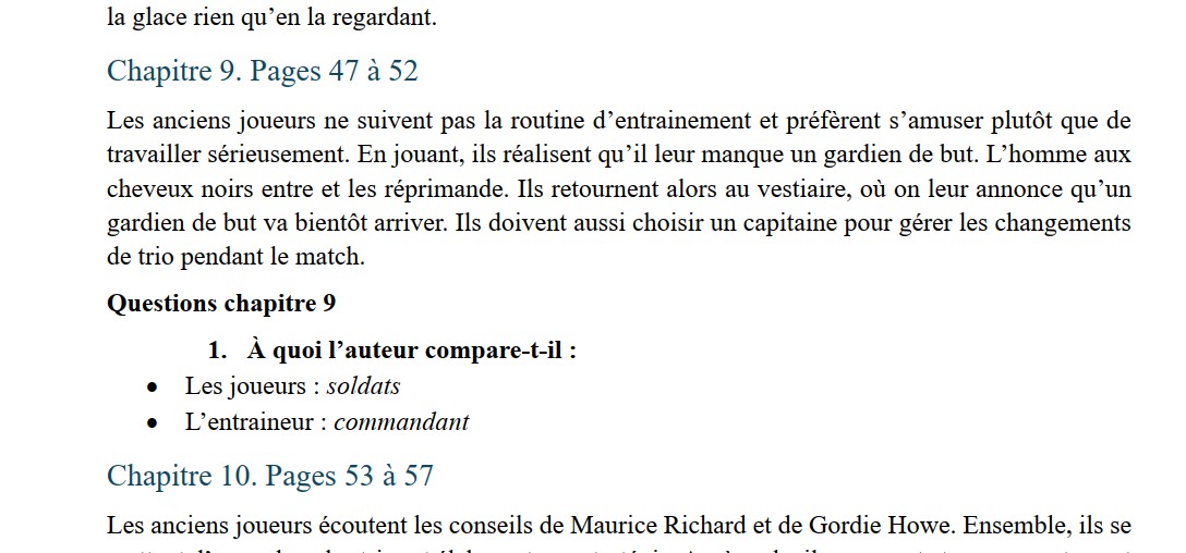 Le guide du coach – Guide de lecture. – Image 3