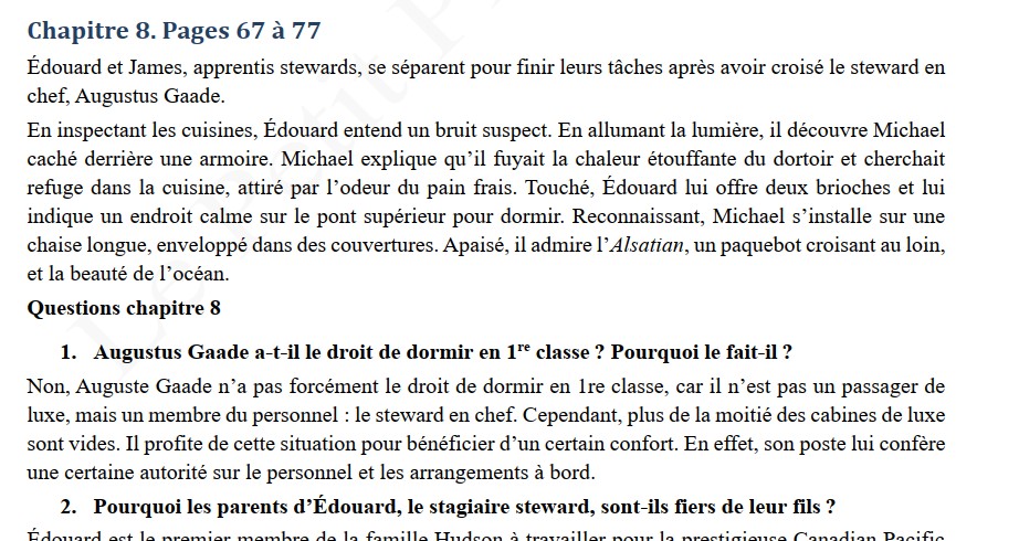 Guide de lecture. La dernière nuit de l'Empress of Ireland – Image 3
