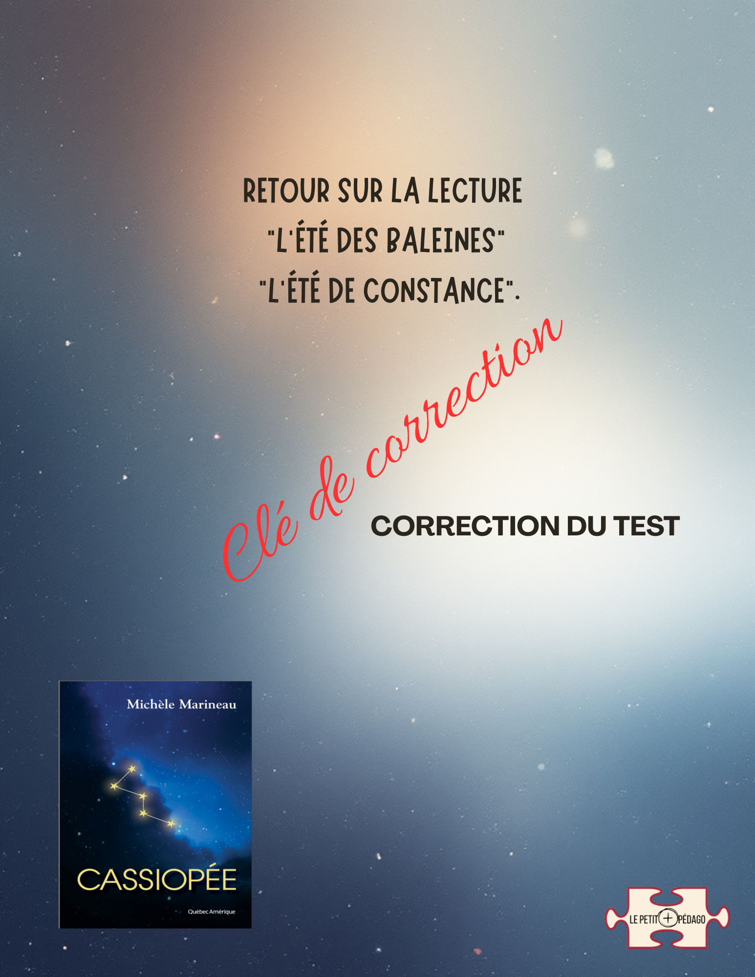 Test et corrigé. L'été des baleines. L'été de Constance – Image 6