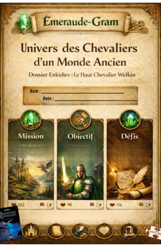 L’Émeraude-Gram. Pour Les Chevaliers d’Émeraude