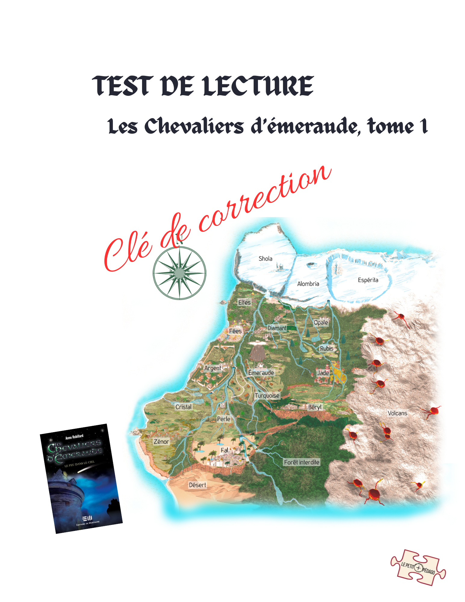 Test de lecture et son corrigé. Les Chevaliers d'Émeraude – Image 2