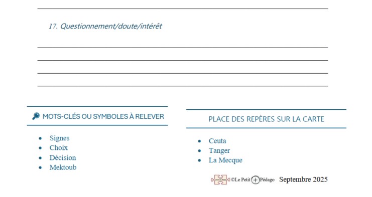 Quête de sens. Carnet de lecture. L'Alchimiste – Image 8