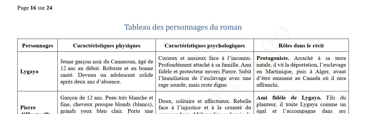 Guide de lecture. Lygaya. L’enfant esclave – Image 6