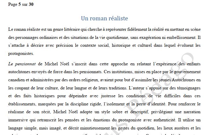 Comprendre. Le Pensionnat de Michel Noël – Image 4