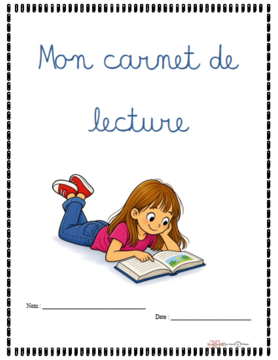 Mon carnet de lecture – 3e cycle du primaire